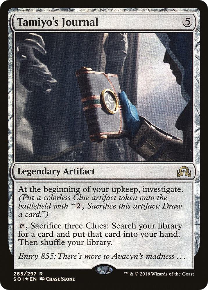 Tamiyo's Journal 265 (Shadows over Innistrad)  - Foil | Good Games Adelaide SA