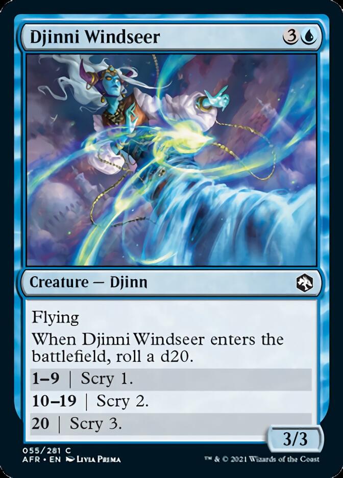 Djinni Windseer [Dungeons & Dragons: Adventures in the Forgotten Realms] | Good Games Adelaide SA