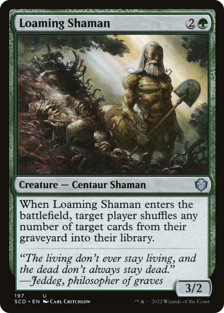 Loaming Shaman [Starter Commander Decks] | Good Games Adelaide SA