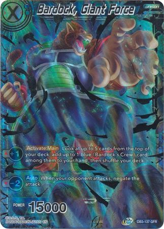 Bardock, Giant Force [DB3-137] | Good Games Adelaide SA