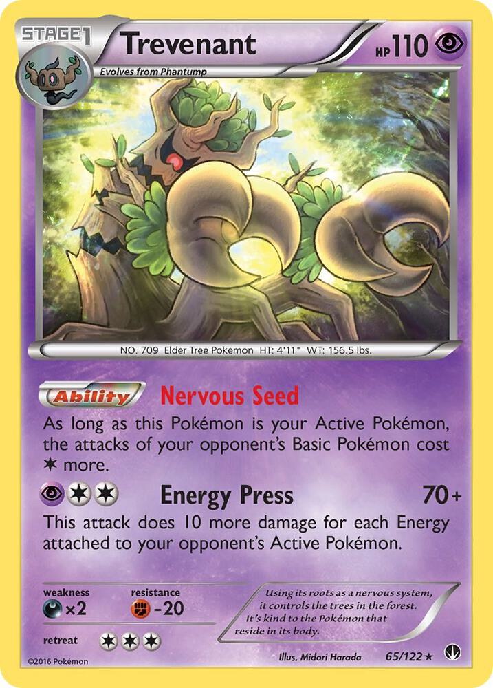 Trevenant 65/122 (XY - BREAKpoint)  | Good Games Adelaide SA