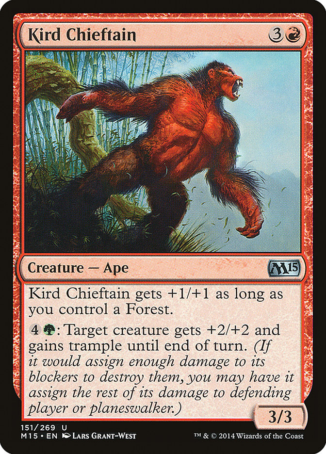 Kird Chieftain 151 (Magic 2015 (M15))  - Foil | Good Games Adelaide SA