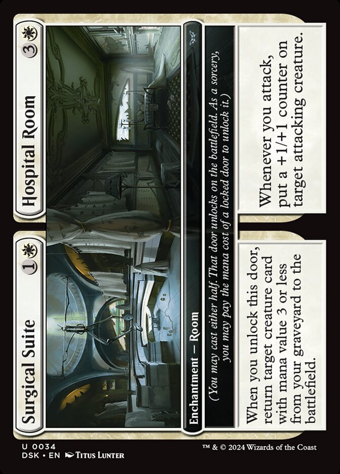 Surgical Suite // Hospital Room 34 (Duskmourn: House of Horror)  - Foil | Good Games Adelaide SA