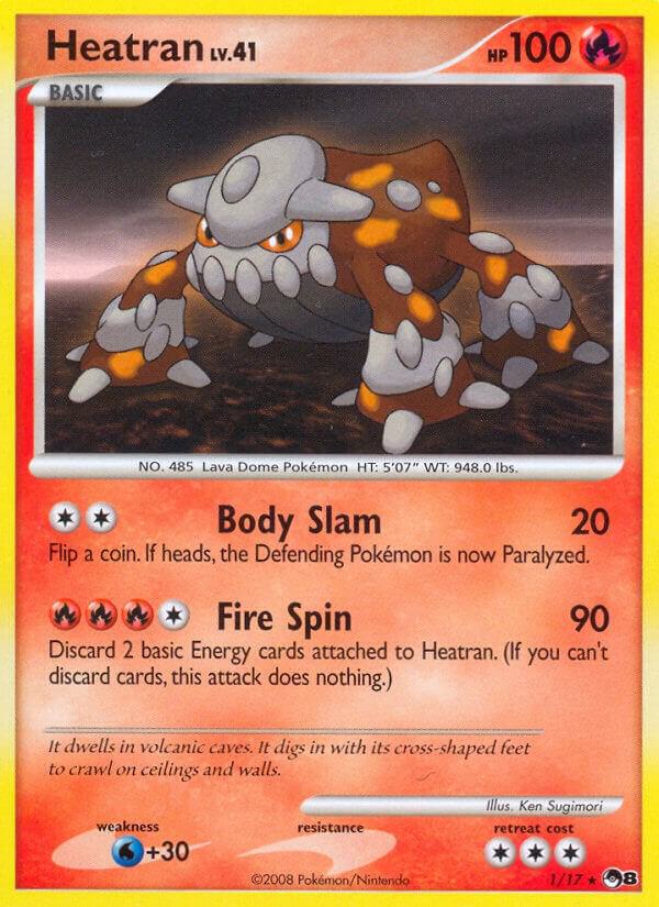 Heatran 001/017 (POP Series 8)  - Holofoil | Good Games Adelaide SA