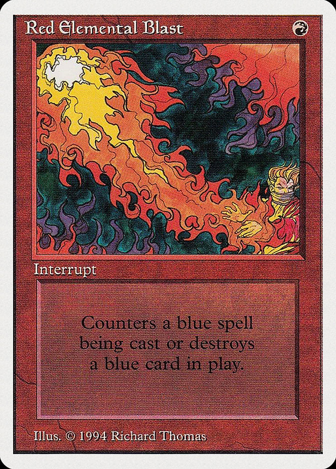 Red Elemental Blast [Summer Magic / Edgar] | Good Games Adelaide SA