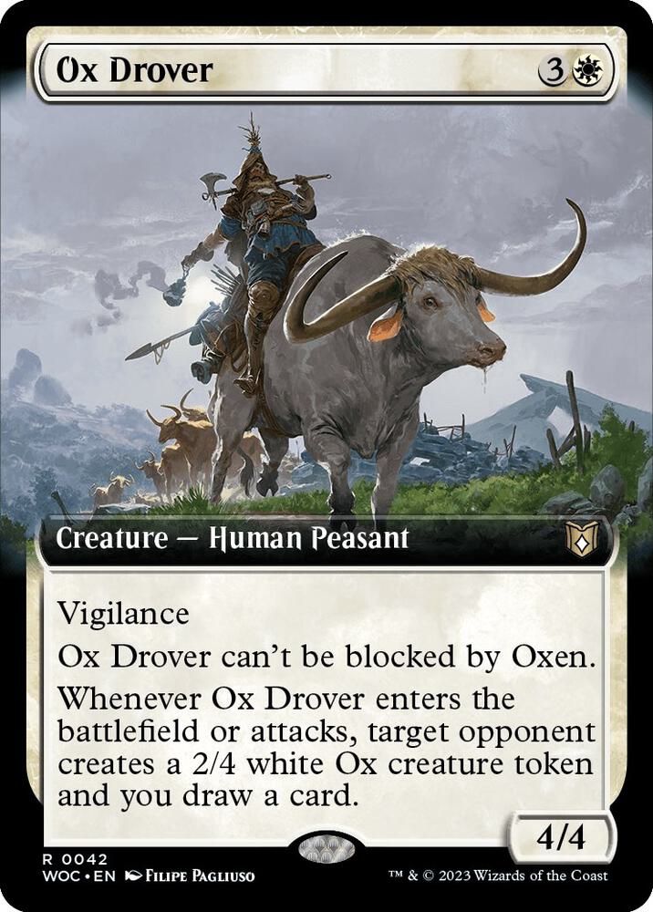 Ox Drover 42 (Commander: Wilds of Eldraine)  | Good Games Adelaide SA