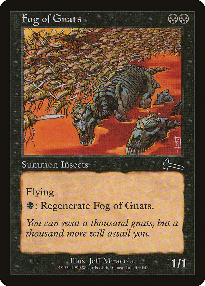 Fog of Gnats 53 (Urza's Legacy)  - Foil | Good Games Adelaide SA