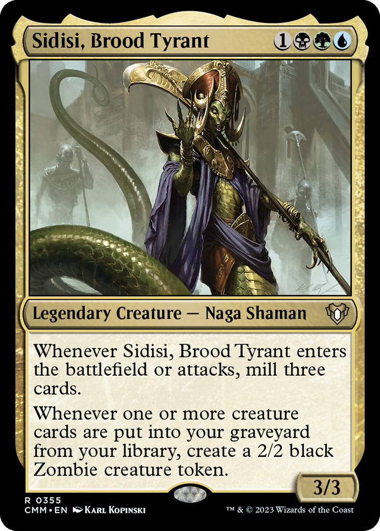 Sidisi, Brood Tyrant [Commander Masters] | Good Games Adelaide SA