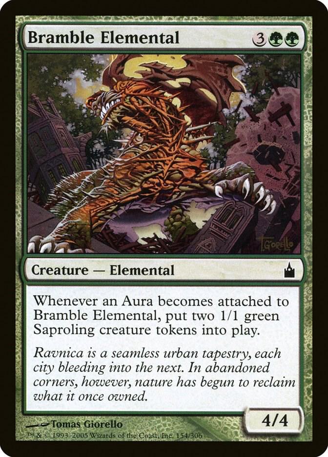 Bramble Elemental 154/306 (Ravnica: City of Guilds)  - Foil | Good Games Adelaide SA