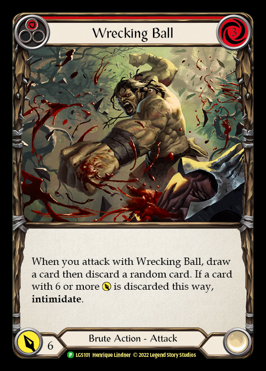 Wrecking Ball [LGS101] (Promo)  Rainbow Foil | Good Games Adelaide SA