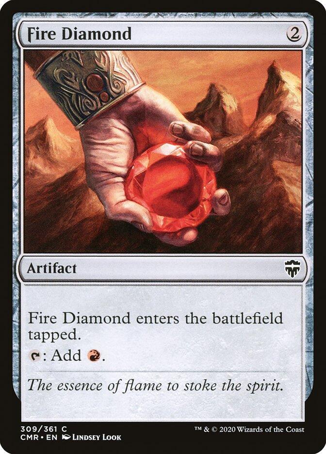 Fire Diamond 309 (Commander Legends)  - Foil | Good Games Adelaide SA