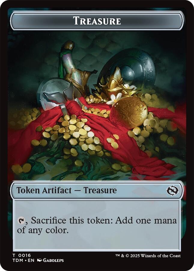 Treasure // Zombie Druid 16 // 10 (Commander: Tarkir: Dragonstorm)  | Good Games Adelaide SA