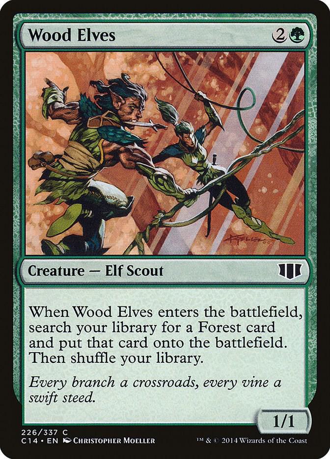 Wood Elves 226 (Commander 2014)  | Good Games Adelaide SA