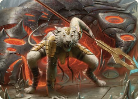 Sunspear Shikari Art Card [Commander Masters Art Series] | Good Games Adelaide SA