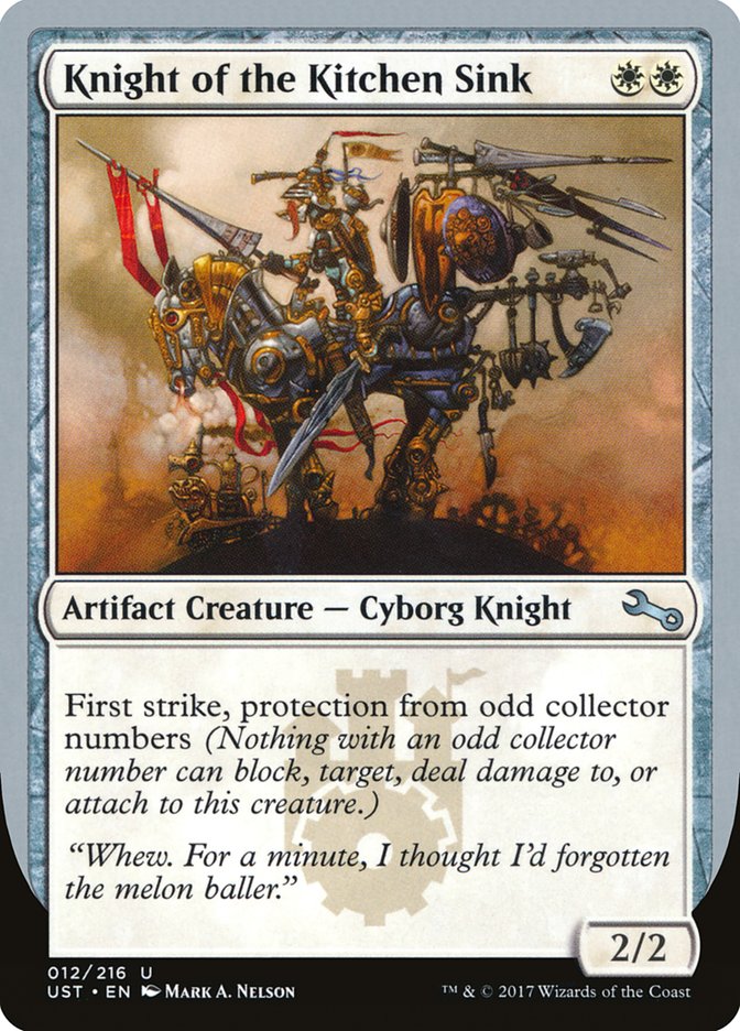 Knight of the Kitchen Sink 12 (Unstable)  - Foil | Good Games Adelaide SA