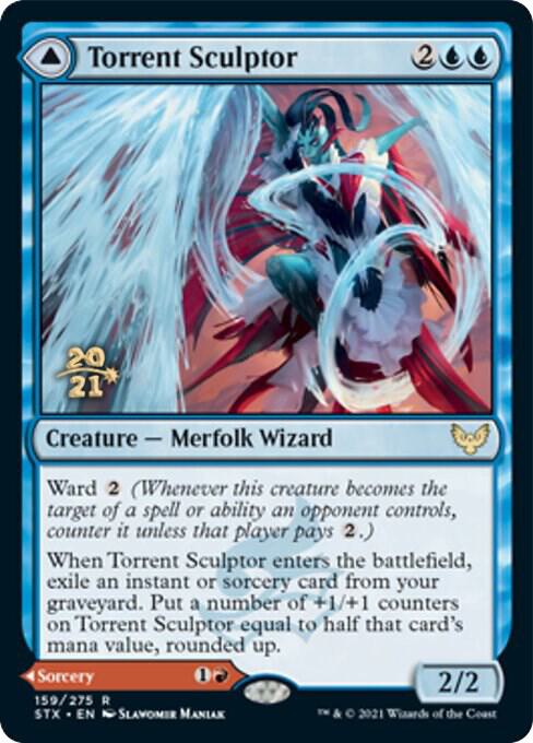 Torrent Sculptor 159 (Prerelease Cards)  - Foil | Good Games Adelaide SA