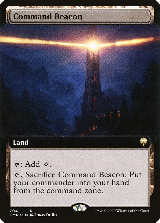 Command Beacon 704 (Commander Legends)  - Extended Art | Good Games Adelaide SA
