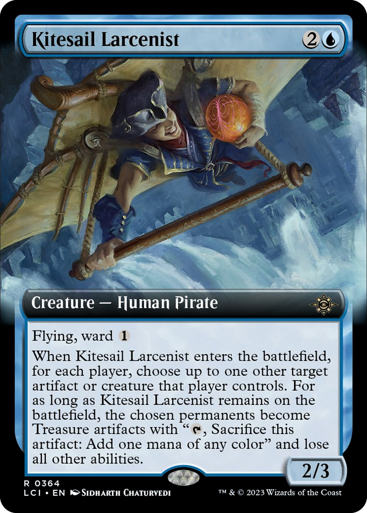 Kitesail Larcenist (Extended Art) [The Lost Caverns of Ixalan] | Good Games Adelaide SA