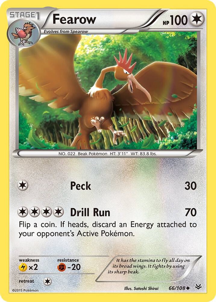 Fearow 66/108 (XY - Roaring Skies)  | Good Games Adelaide SA