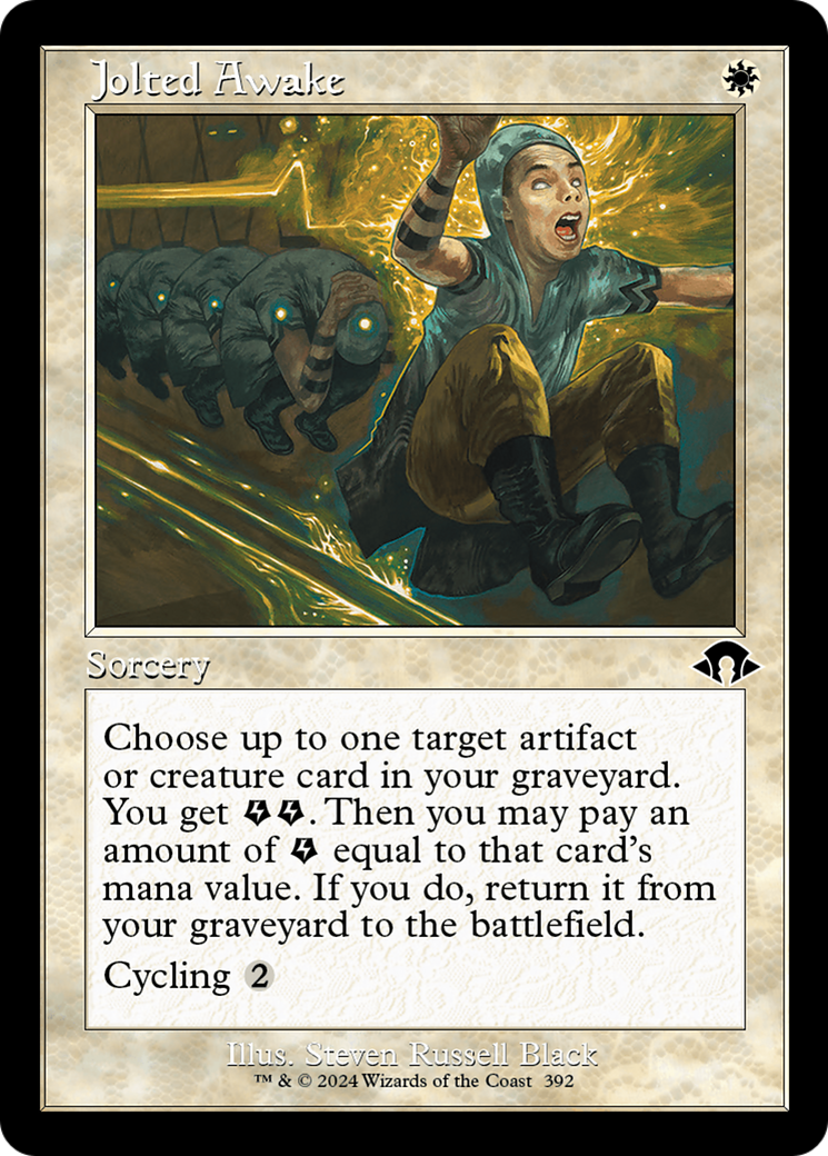 Jolted Awake (Retro Frame) [Modern Horizons 3] | Good Games Adelaide SA