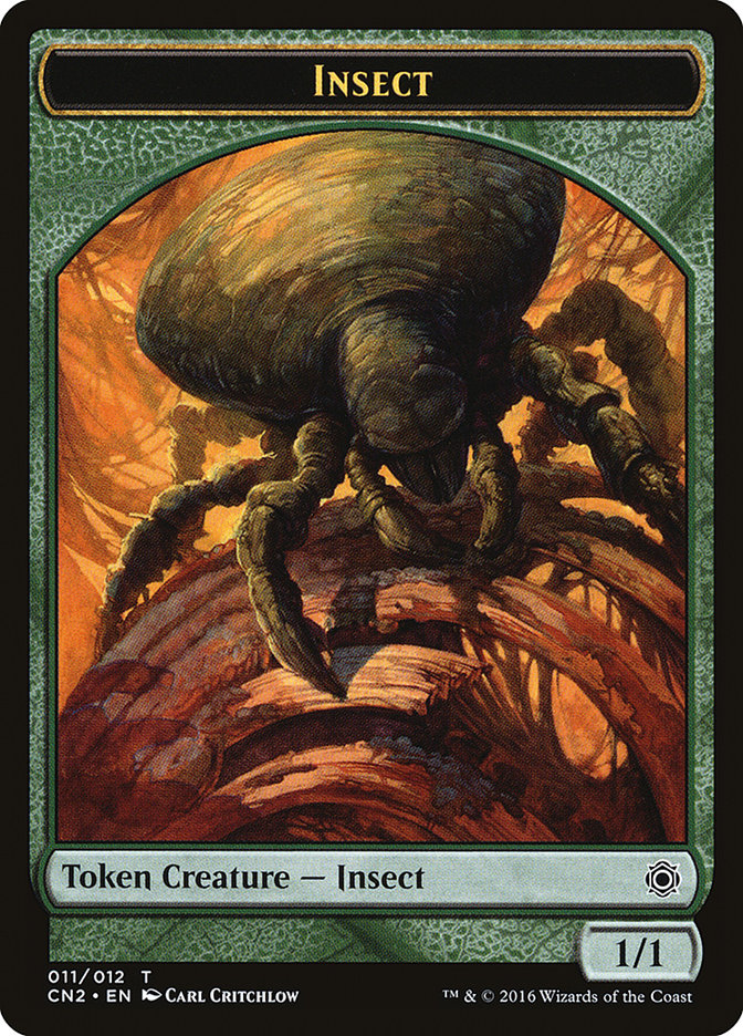 Insect Token [Conspiracy: Take the Crown Tokens] | Good Games Adelaide SA