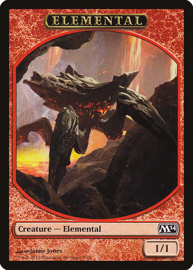 Elemental Token 7 (Magic 2014 (M14))  | Good Games Adelaide SA
