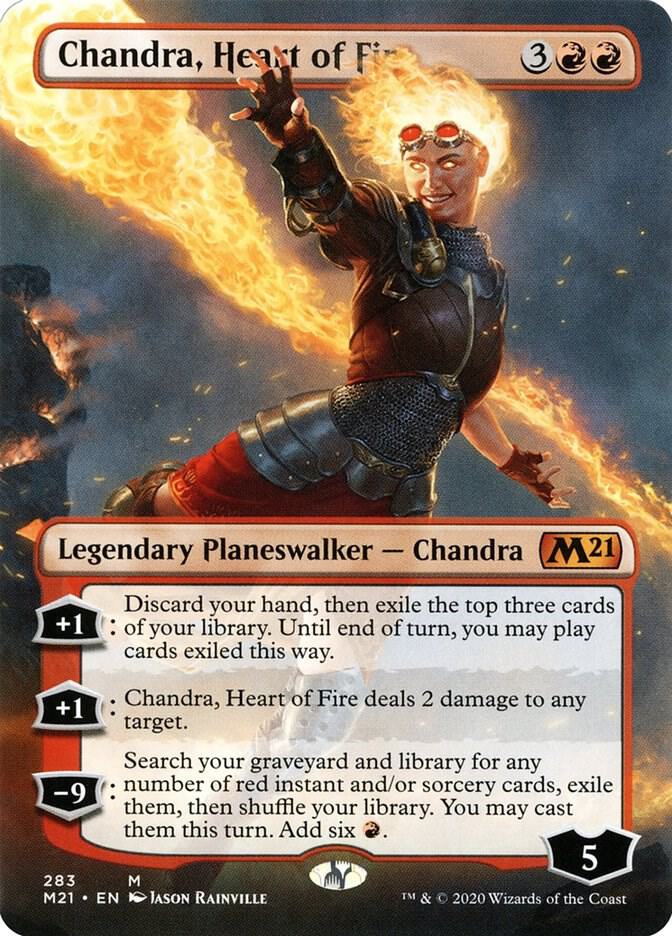 Chandra, Heart of Fire 283 (Core Set 2021)  - Foil | Good Games Adelaide SA