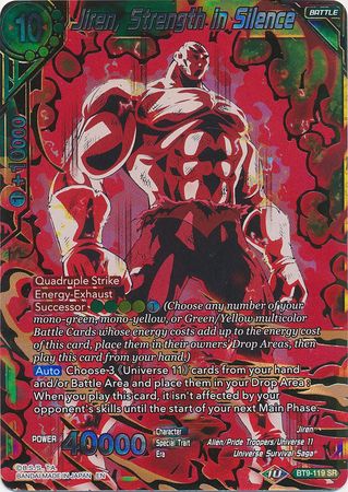 Jiren, Strength in Silence [BT9-119] | Good Games Adelaide SA