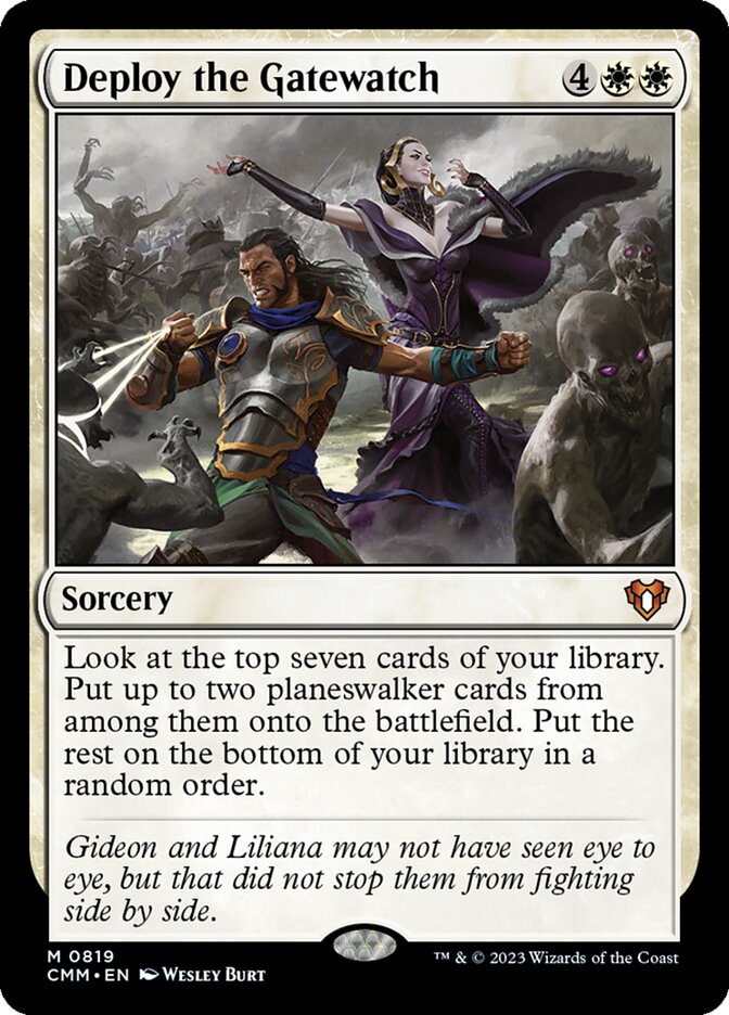 Deploy the Gatewatch 819 (Commander Masters)  | Good Games Adelaide SA