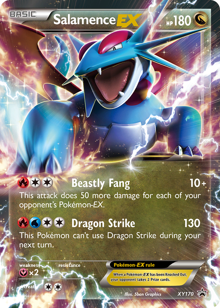 Salamence EX (XY170) [XY: Black Star Promos] | Good Games Adelaide SA