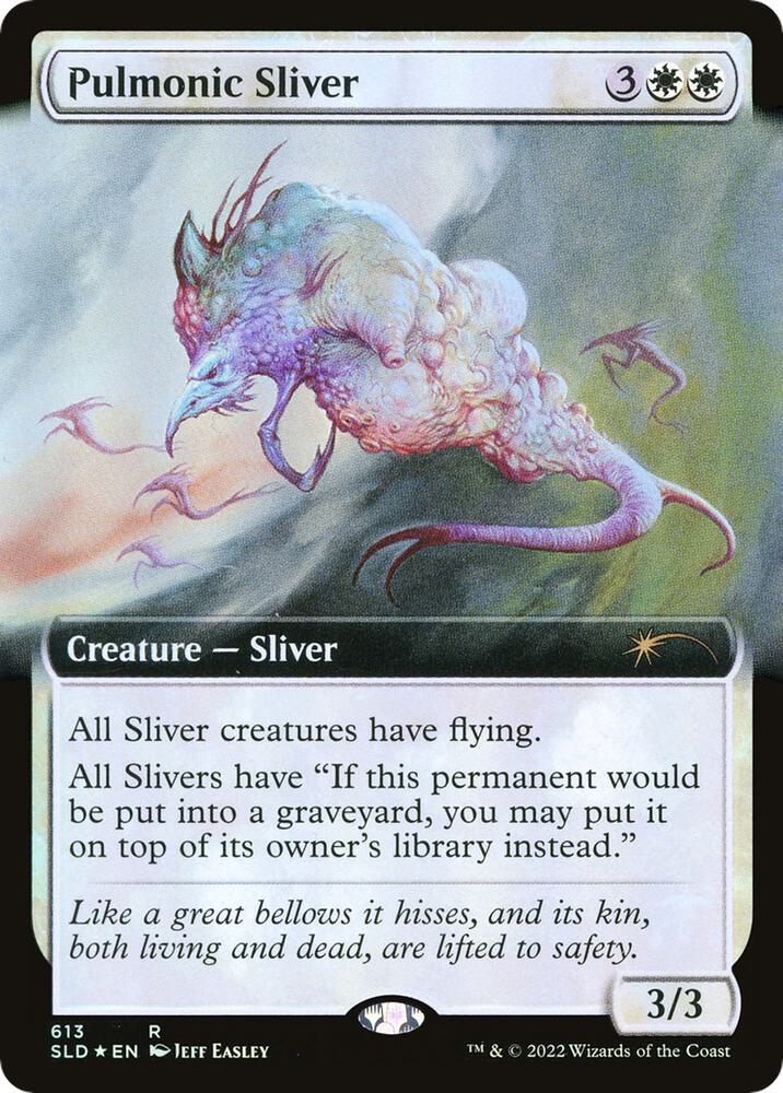 Pulmonic Sliver Extended Art 613 (Secret Lair Drop Series)  - Foil | Good Games Adelaide SA