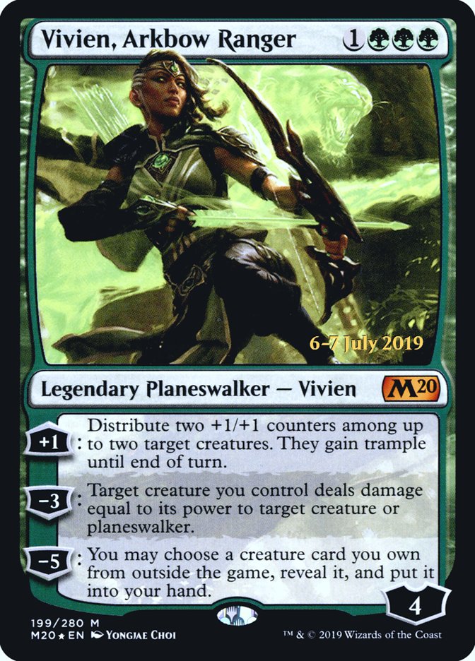 Vivien, Arkbow Ranger  [Core Set 2020 Prerelease Promos] | Good Games Adelaide SA