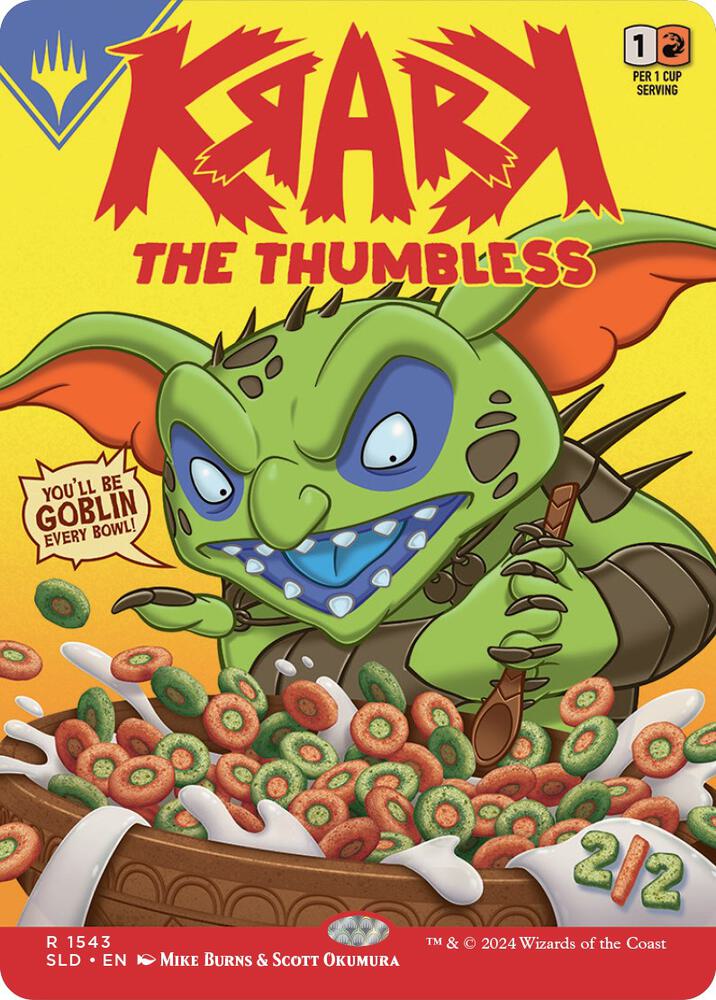 Krark the Thumbless 1543 (Secret Lair Drop Series)  | Good Games Adelaide SA