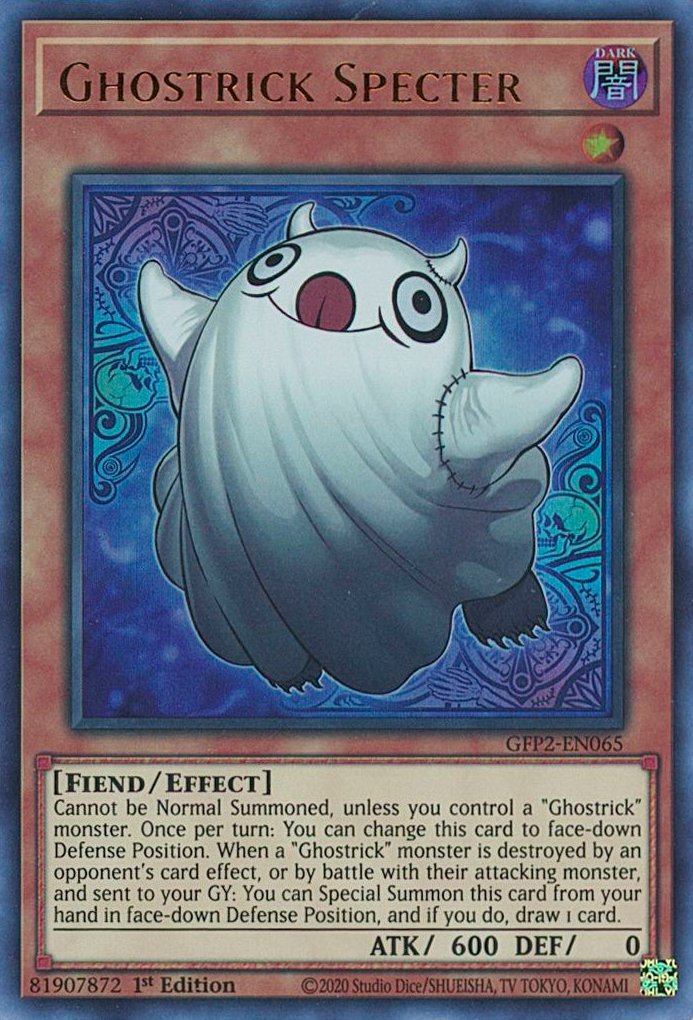 Ghostrick Specter [GFP2-EN065] Ultra Rare | Good Games Adelaide SA