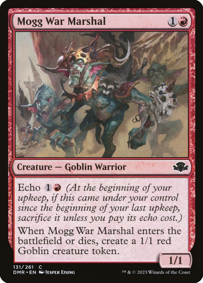 Mogg War Marshal 131 (Dominaria Remastered)  | Good Games Adelaide SA