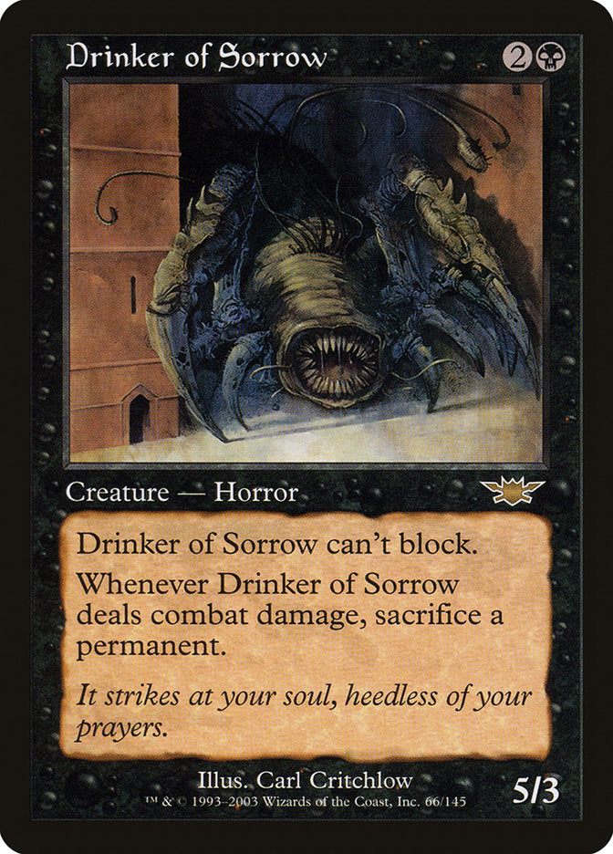 Drinker of Sorrow 66 (Legions)  - Foil | Good Games Adelaide SA