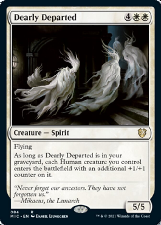 Dearly Departed [Innistrad: Midnight Hunt Commander] | Good Games Adelaide SA