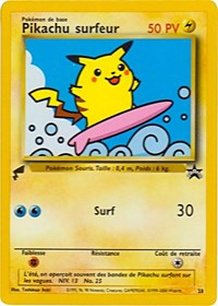 Pikachu (28) (Surfing) [Pikachu World Collection Promos] | Good Games Adelaide SA
