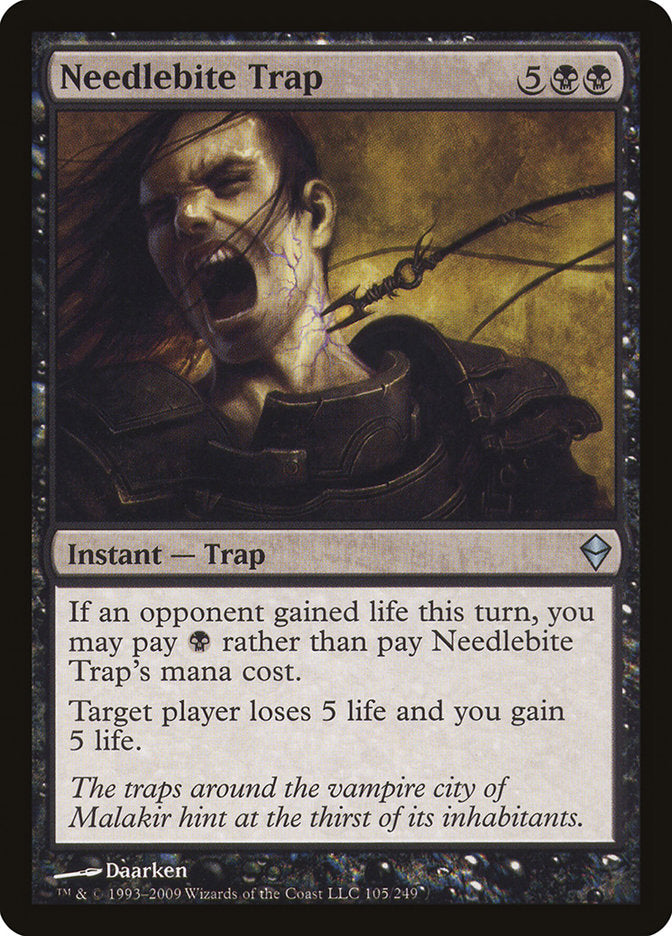 Needlebite Trap 105 (Zendikar)  - Foil | Good Games Adelaide SA