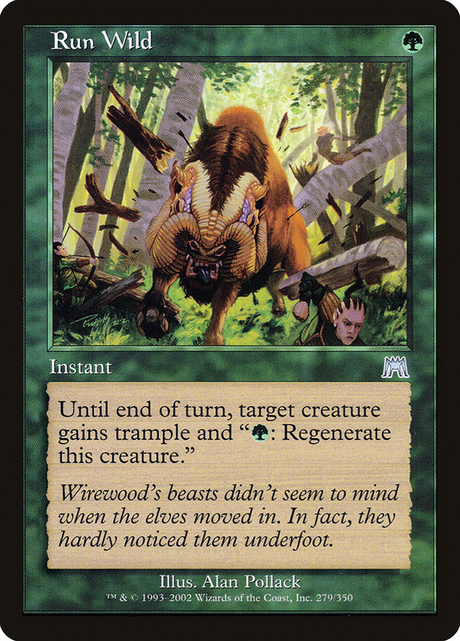 Run Wild 279 (Onslaught)  - Foil | Good Games Adelaide SA
