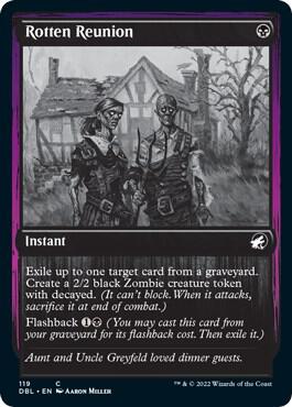 Rotten Reunion 119 (Innistrad: Double Feature)  - Foil | Good Games Adelaide SA