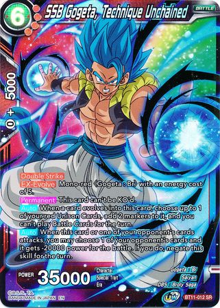 SSB Gogeta, Technique Unchained [BT11-012] | Good Games Adelaide SA