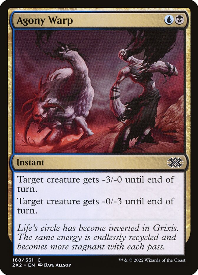 Agony Warp 168 (Double Masters 2022)  - Foil | Good Games Adelaide SA