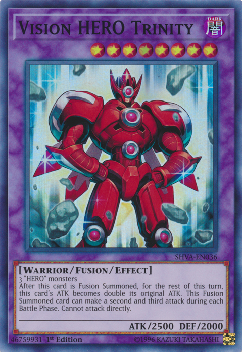 Vision HERO Trinity [SHVA-EN036] Super Rare | Good Games Adelaide SA