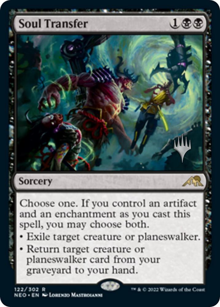 Soul Transfer 122 (Promo Pack: Kamigawa: Neon Dynasty)  | Good Games Adelaide SA
