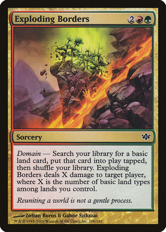 Exploding Borders 106 (Conflux)  | Good Games Adelaide SA