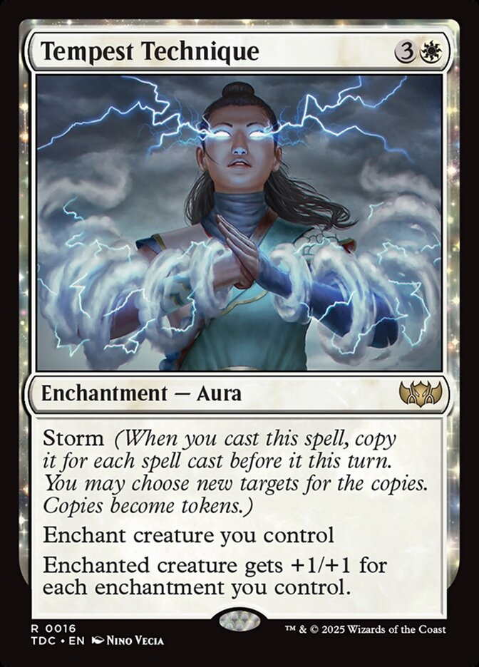 Tempest Technique 16 (Commander: Tarkir: Dragonstorm)  | Good Games Adelaide SA