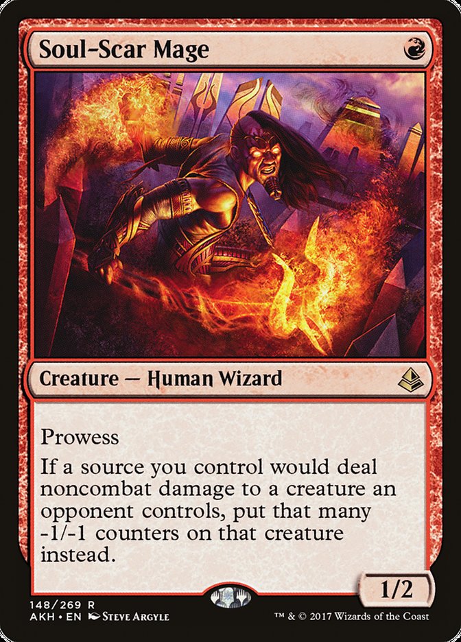 Soul-Scar Mage 148 (Amonkhet)  - Foil | Good Games Adelaide SA