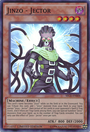Jinzo - Jector [SECE-ENS06] Super Rare | Good Games Adelaide SA