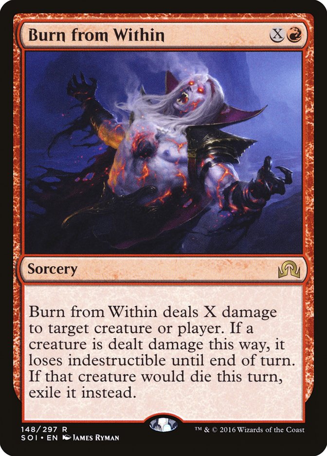 Burn from Within 148 (Shadows over Innistrad)  | Good Games Adelaide SA